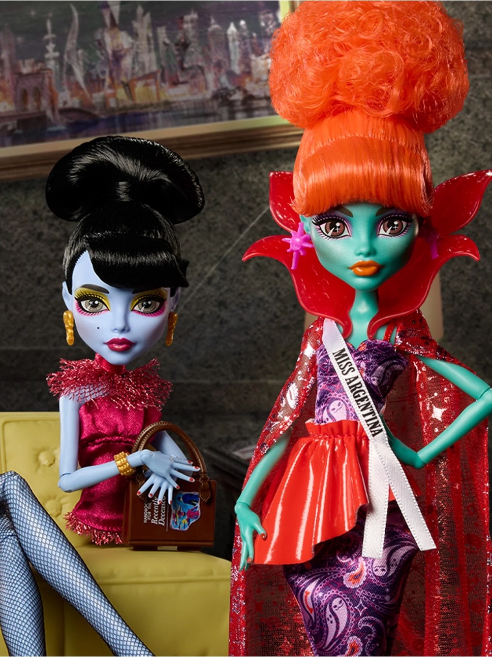Monster High Beetlejuice Waiting Room Dolls